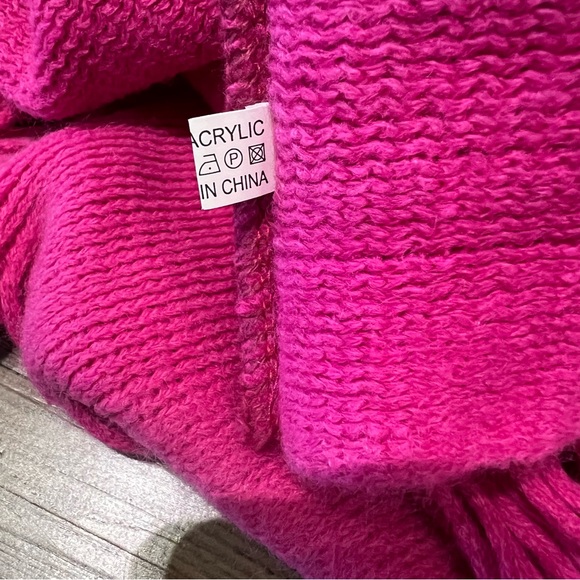 Womens V Neck Slub Knitted Poncho Shrug One Size Embroidered & Fringed - Picture 10 of 11